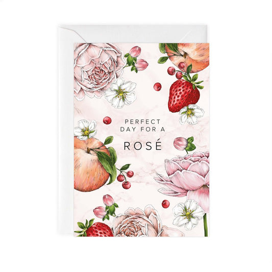 Botanical Party, Rose Themed Card